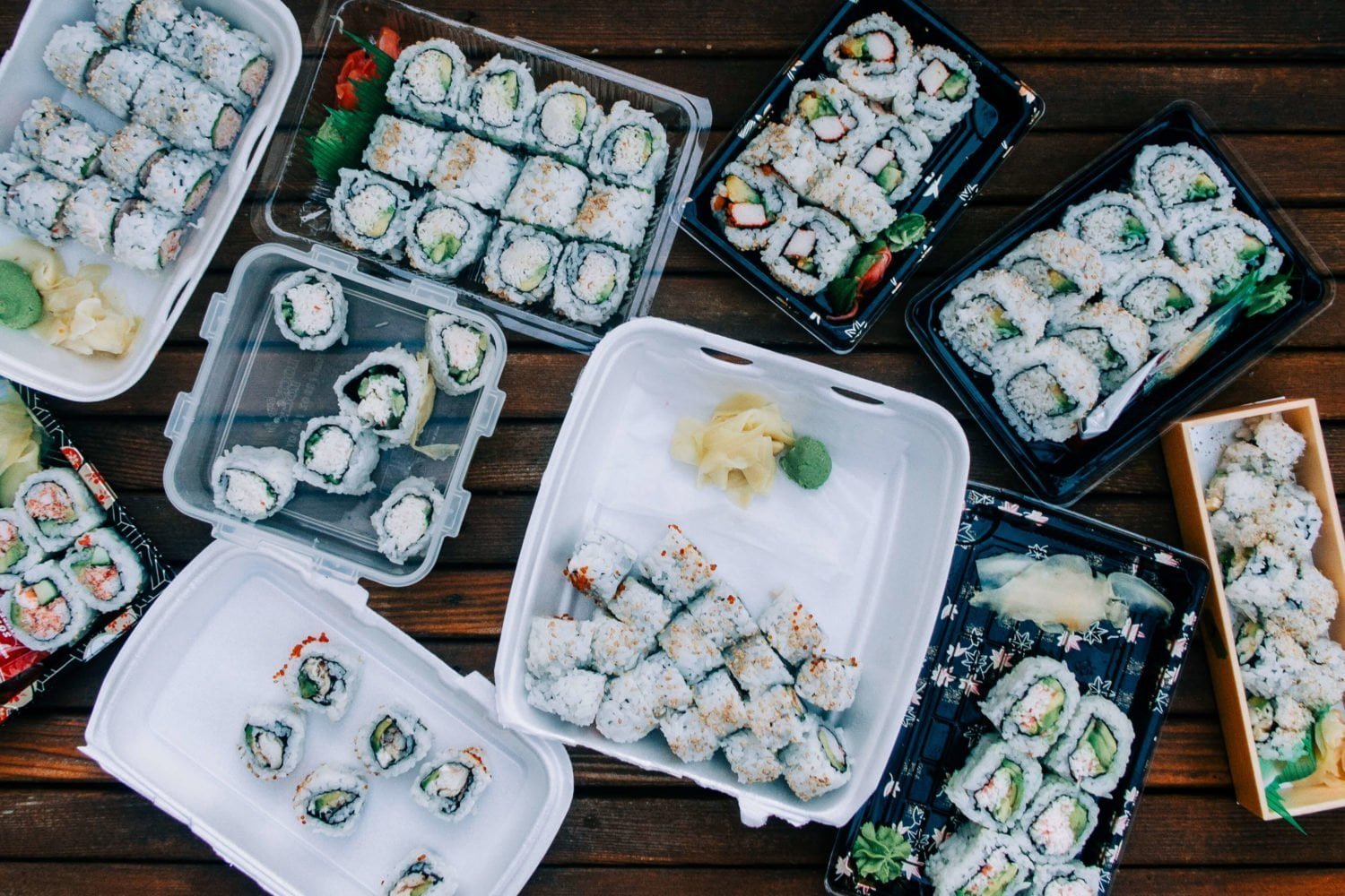 sushi assortment taste test vancouvers best california roll