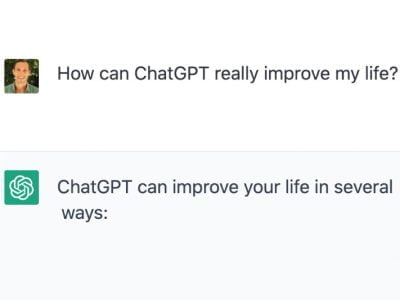 Use ChatGPT to improve your life cover.