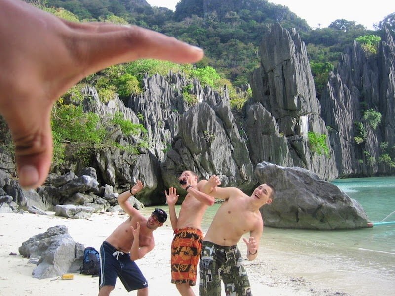 Me, brother, and cousin adventuring in Southeast Asia.